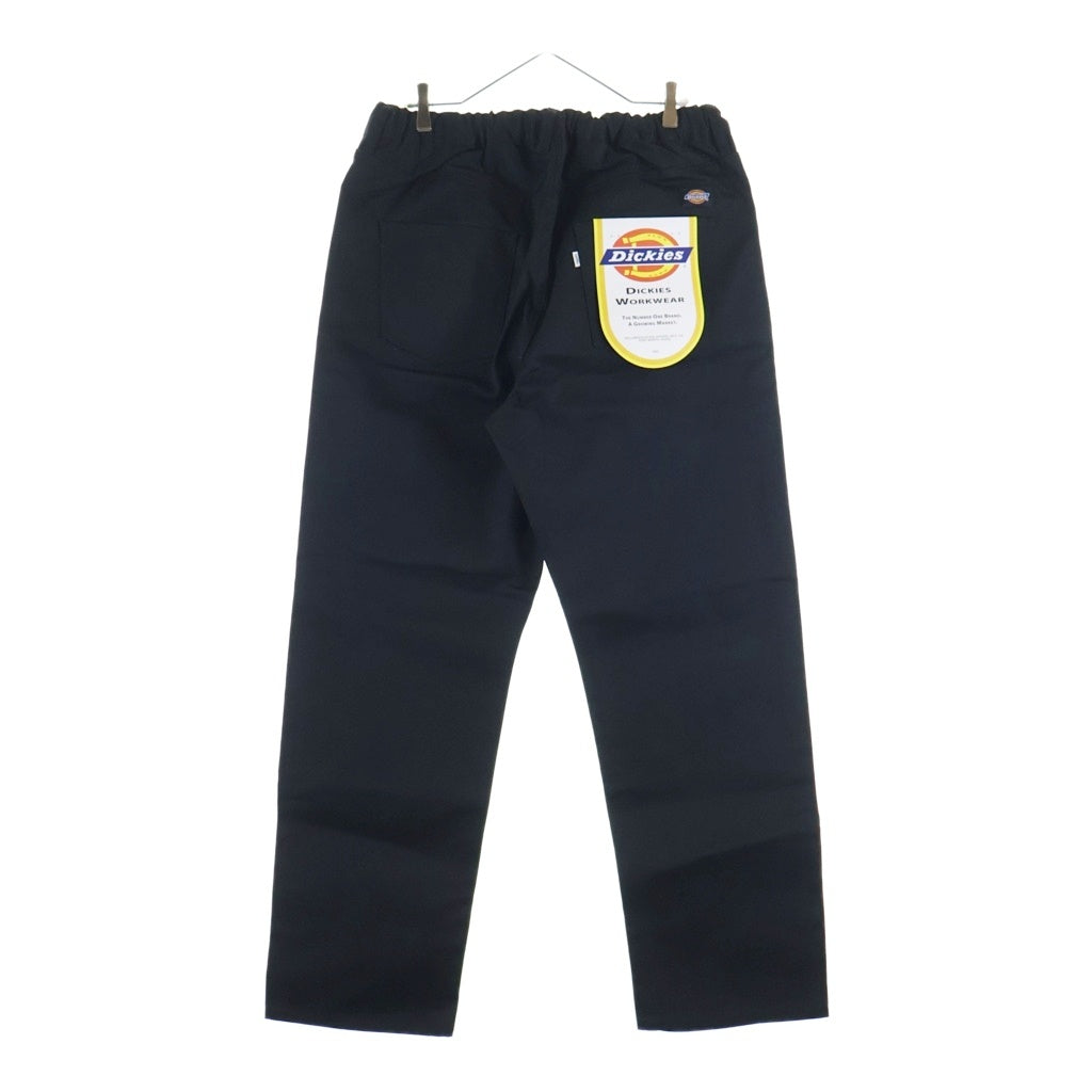 SAPEur(サプール) ×Dickies ディッキーズ チノワークパンツ ブラック 241M40S101