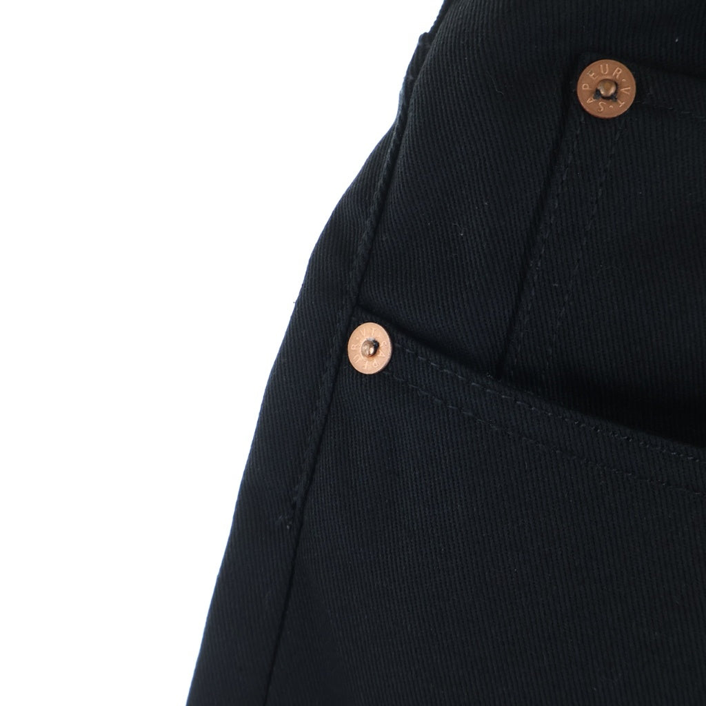 SAPEur(サプール) ×Dickies ディッキーズ チノワークパンツ ブラック 241M40S101