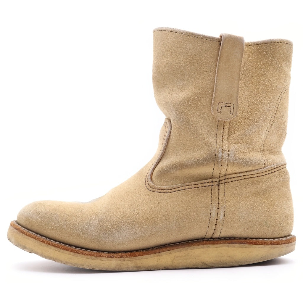 RED WING(レッド ウイング) 07年製 PECOS ペコス スウェードブーツ ベージュ 8168