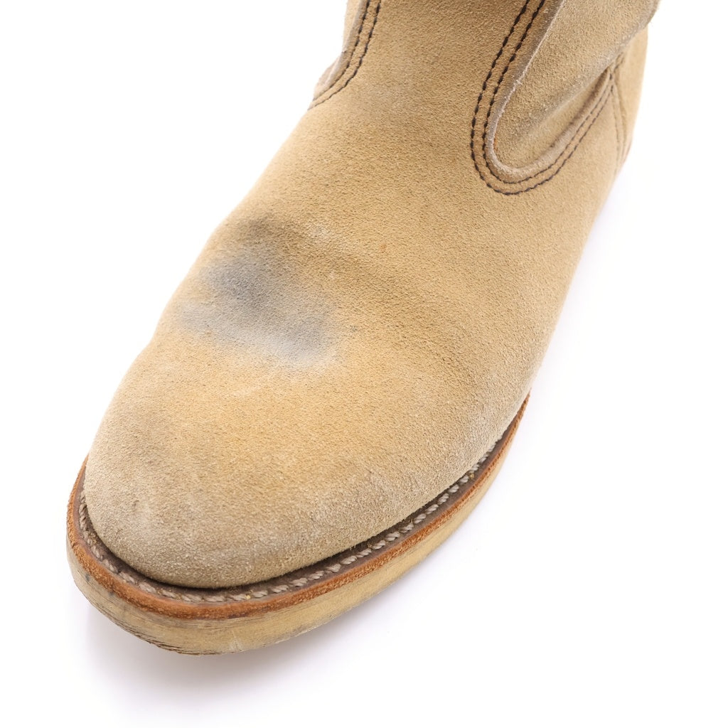 RED WING(レッド ウイング) 07年製 PECOS ペコス スウェードブーツ ベージュ 8168