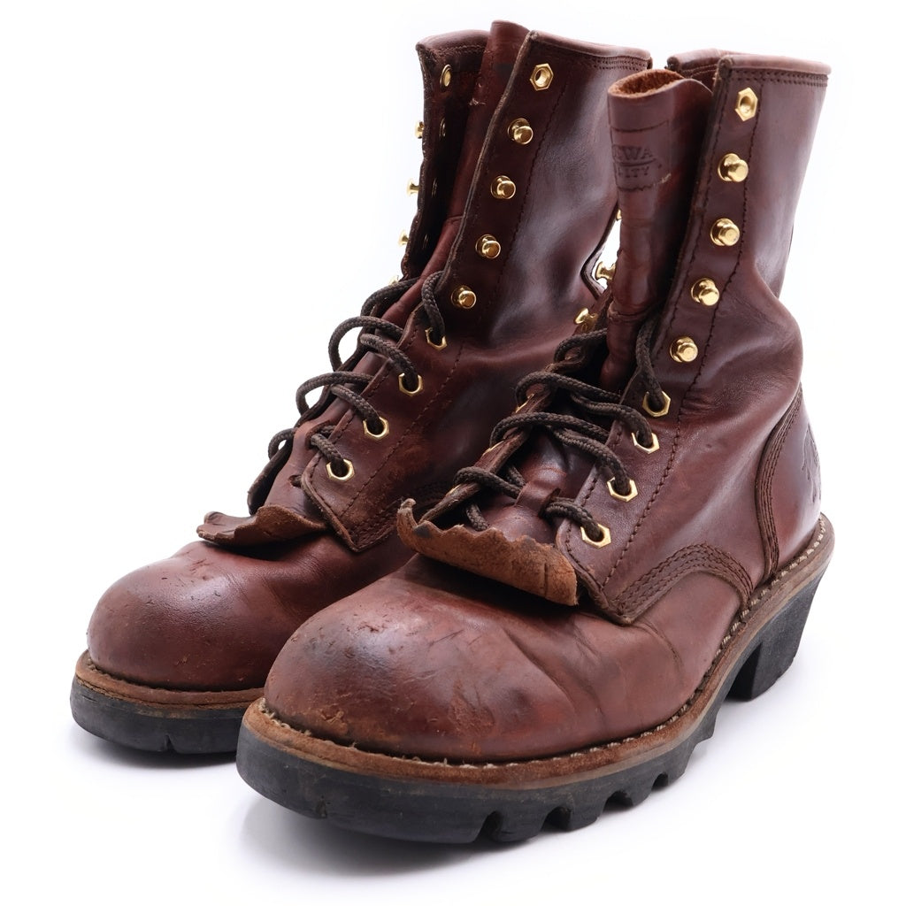 CHIPPEWA(チペワ) クラシック ロガーブーツ ハイカット ブラウン L73026