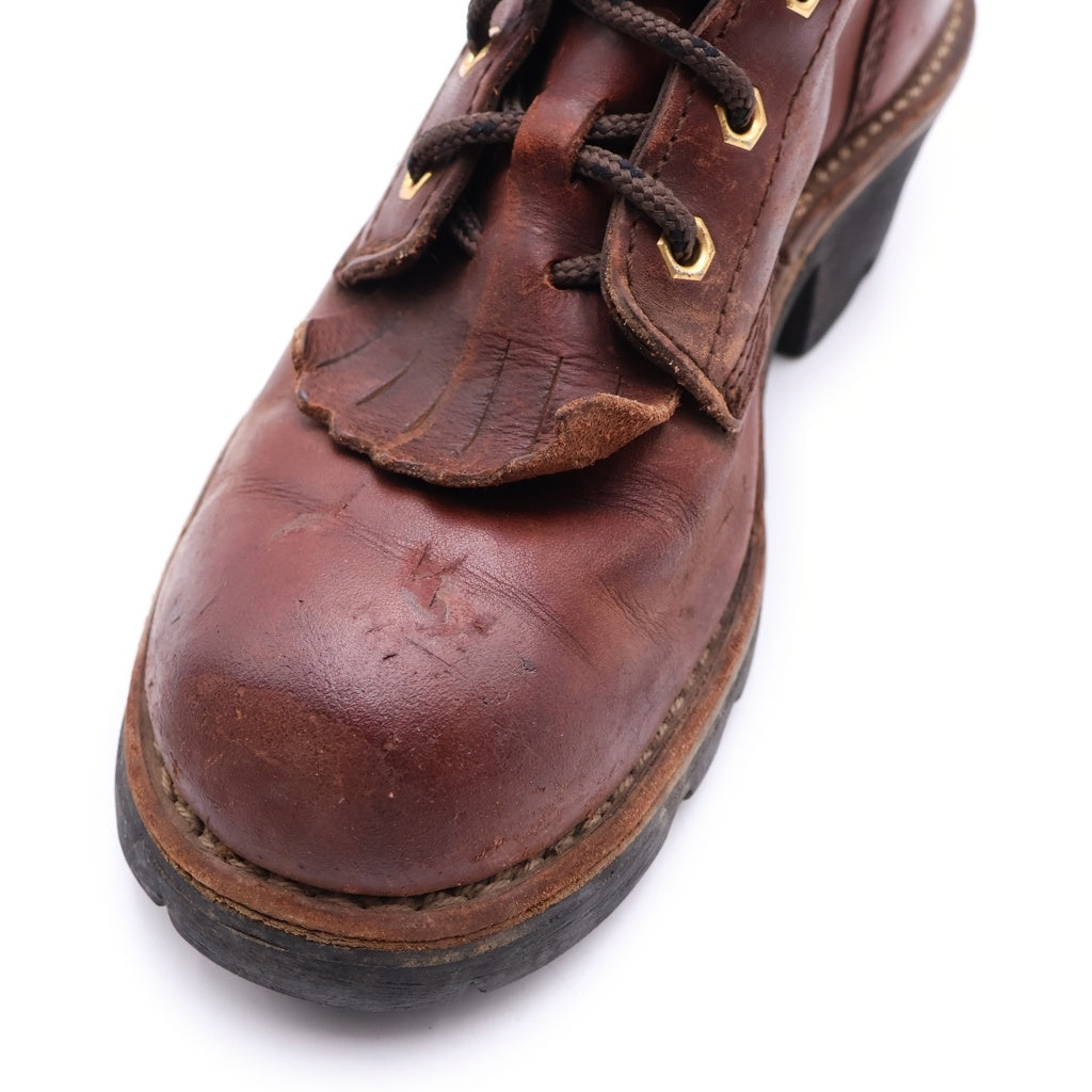 CHIPPEWA(チペワ) クラシック ロガーブーツ ハイカット ブラウン L73026