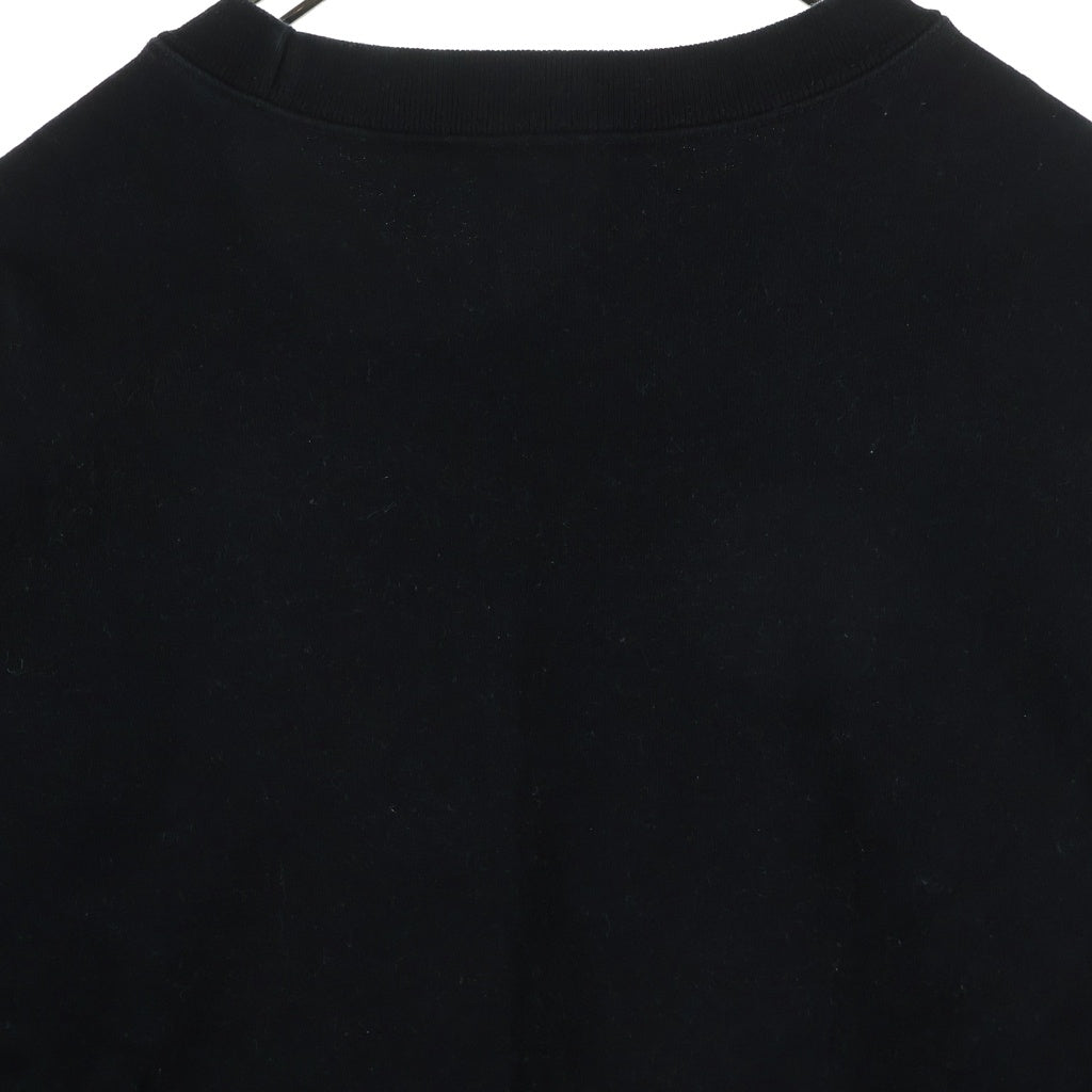 SUPREME(シュプリーム) 20SS Cutout Logo Crewneck Sweatshirt カットアウト ボックスロゴ クルーネックスウェットトレーナー ブラック