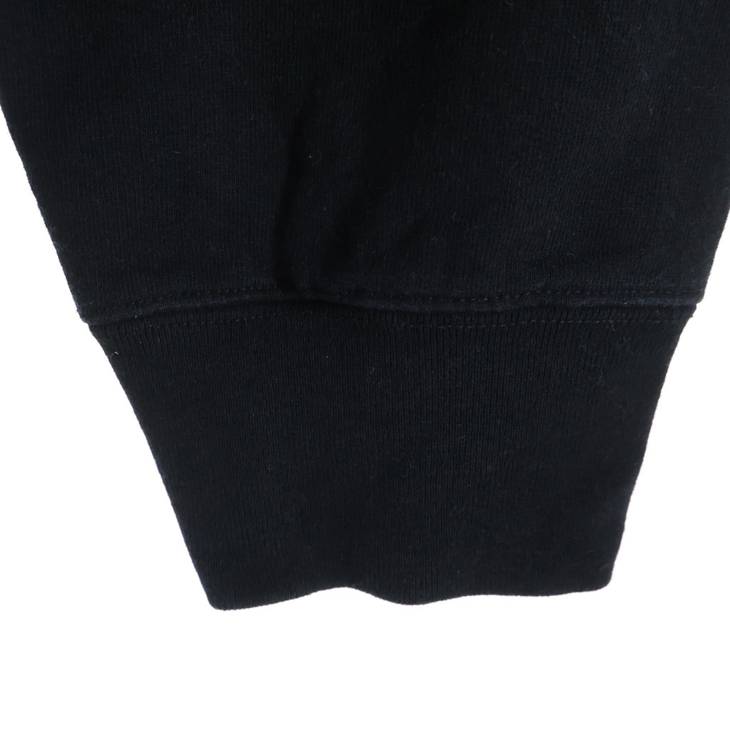 SUPREME(シュプリーム) 20SS Cutout Logo Crewneck Sweatshirt カットアウト ボックスロゴ クルーネックスウェットトレーナー ブラック