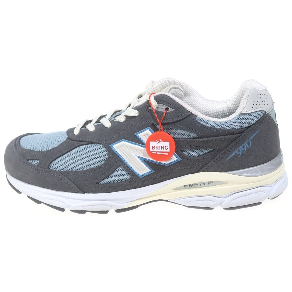 New Balance(ニューバランス) ×KITH M990KS3 キス スエード/メッシュ ローカットスニーカー ネイビー US11/29cm