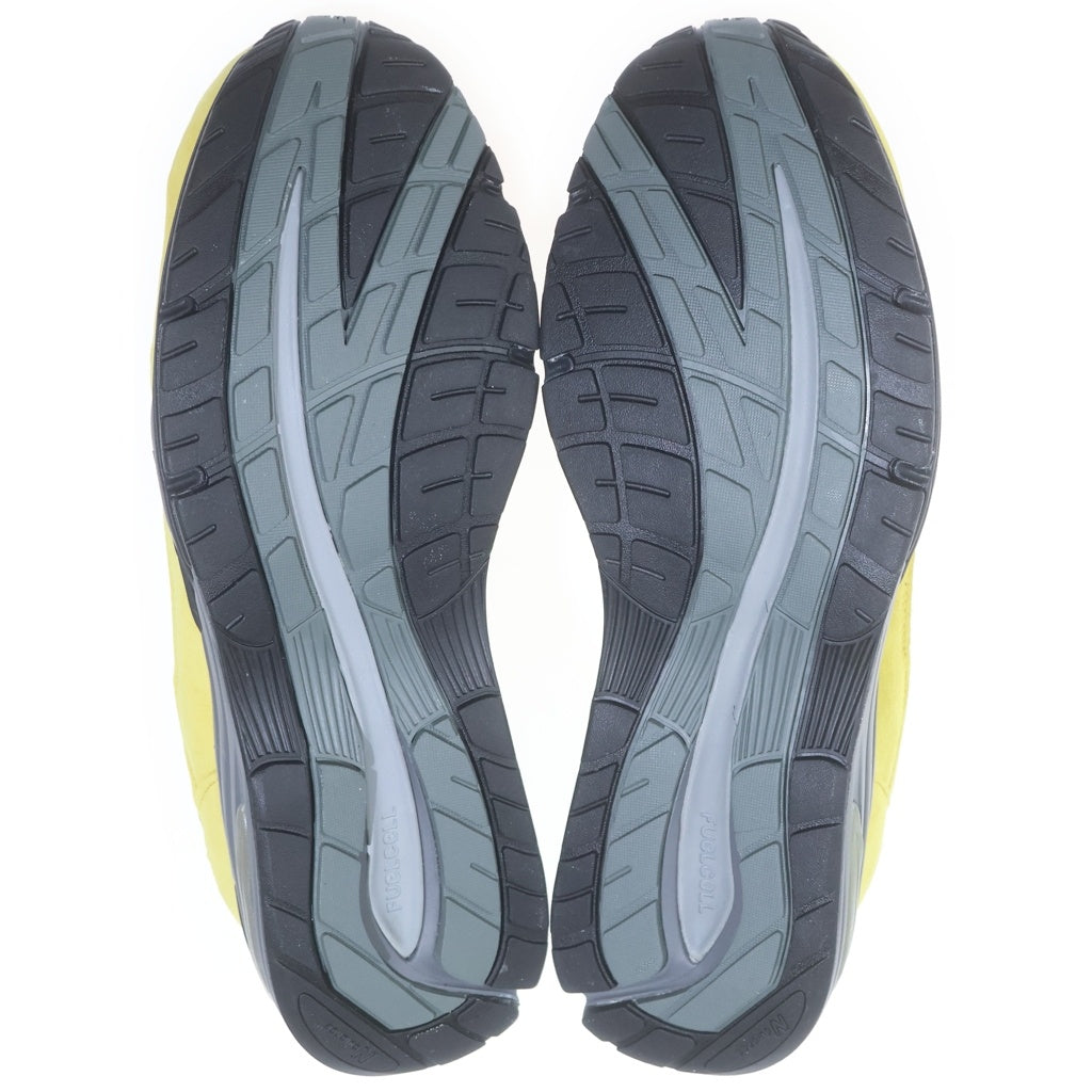 New Balance(ニューバランス) ASIA PACIFIC EXCLUSIVE 991V2 アジアパシフィック限定 スウェード/メッシュ ローカットスニーカー イエロー/グレー US11/29cm U991YK2