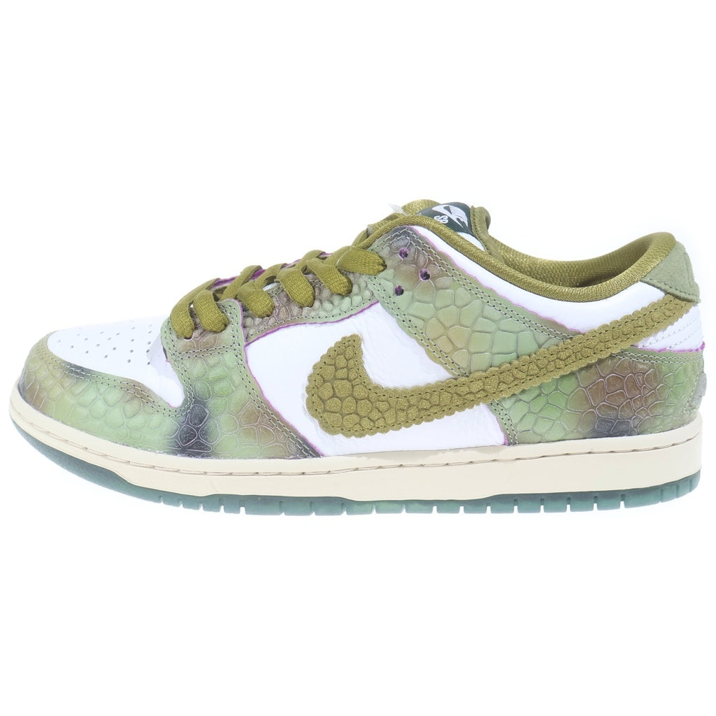 NIKE SB(ナイキエスビー) ×ALEXIS SABLONE DUNK LOW PRO HJ3386-300 アレクシスアルビノ ダンクプロ ローカットスニーカー ホワイト/グリーン US10.5/28.5cm
