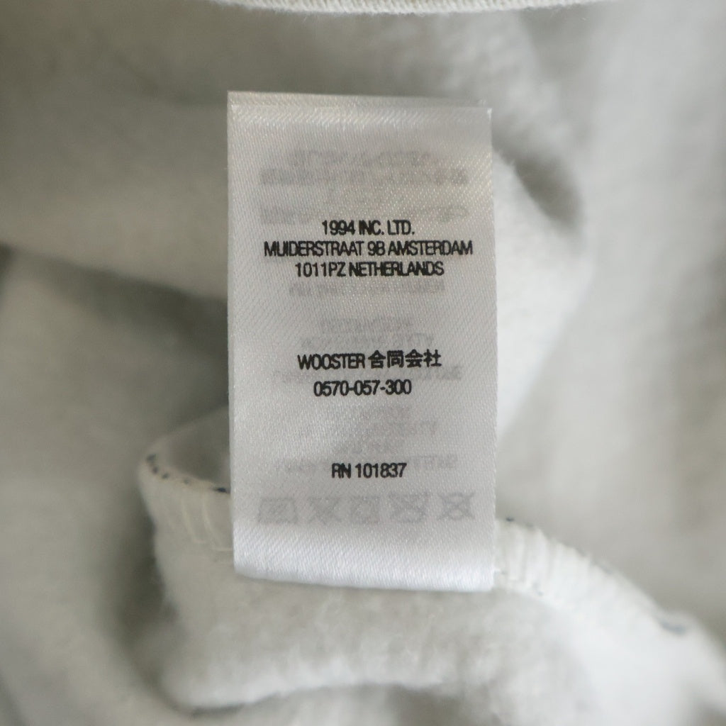 SUPREME(シュプリーム) 22AW Box Logo Crewneck Zebra ボックスロゴ ゼブラ柄 クルーネックスウェットシャツ トレーナー ホワイト/ブラック