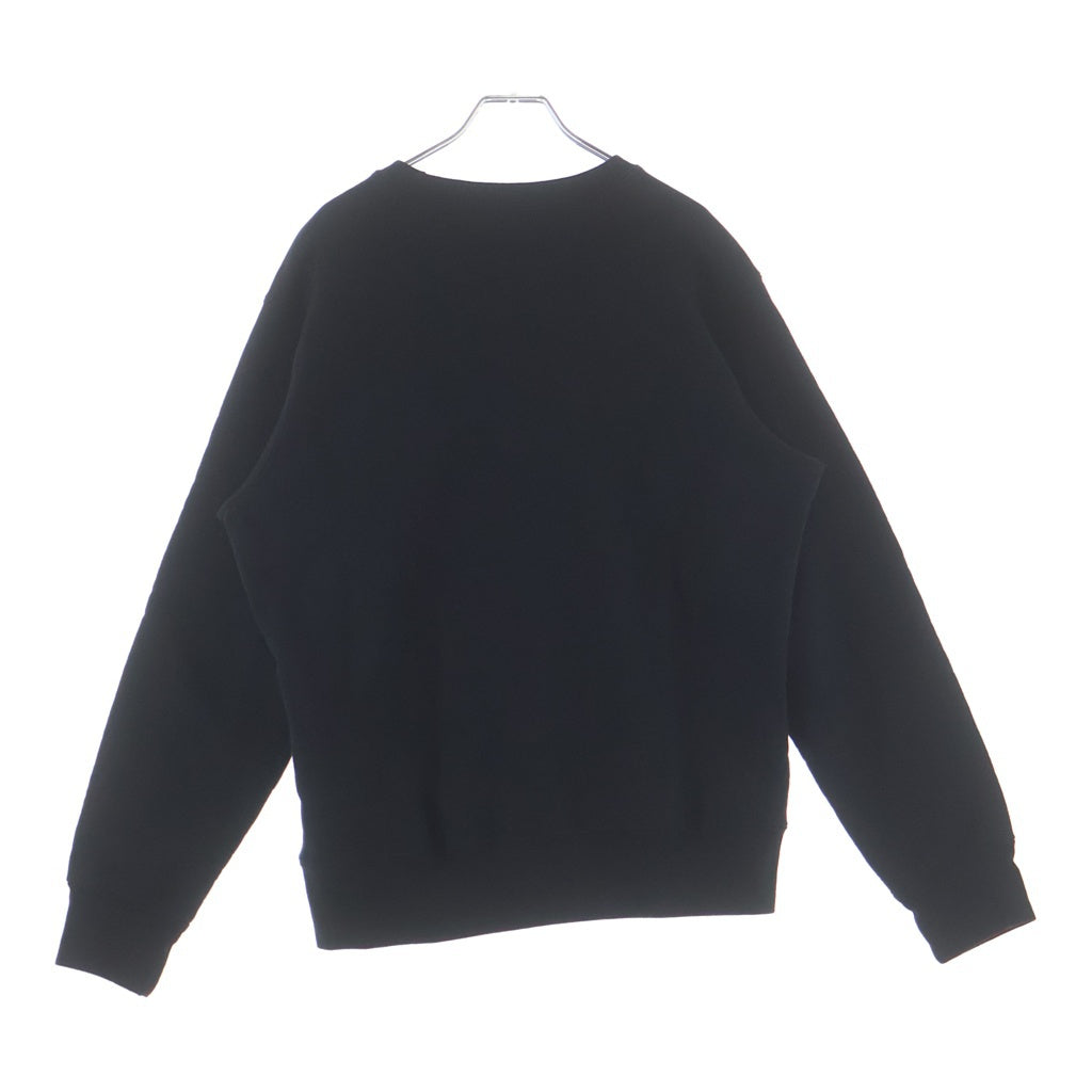 SUPREME(シュプリーム) 18AW World Famous Crewneck ワールドフェイマス 刺繍ロゴ スウェットクルーネックシャツ トレーナー ブラック