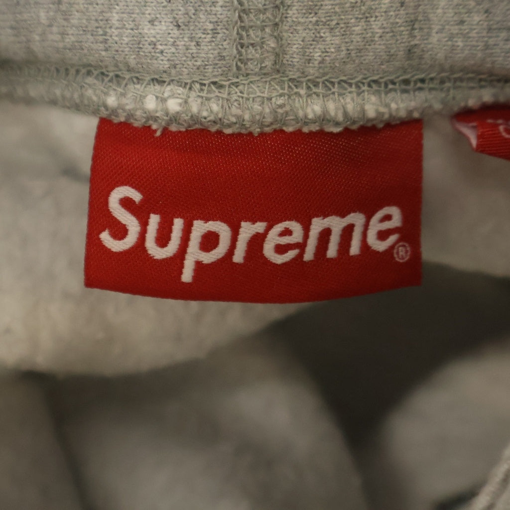 SUPREME(シュプリーム) 21AW Pearl Logo Hooded Sweatshirt パールロゴ スウェットプルオーバーパーカー グレー