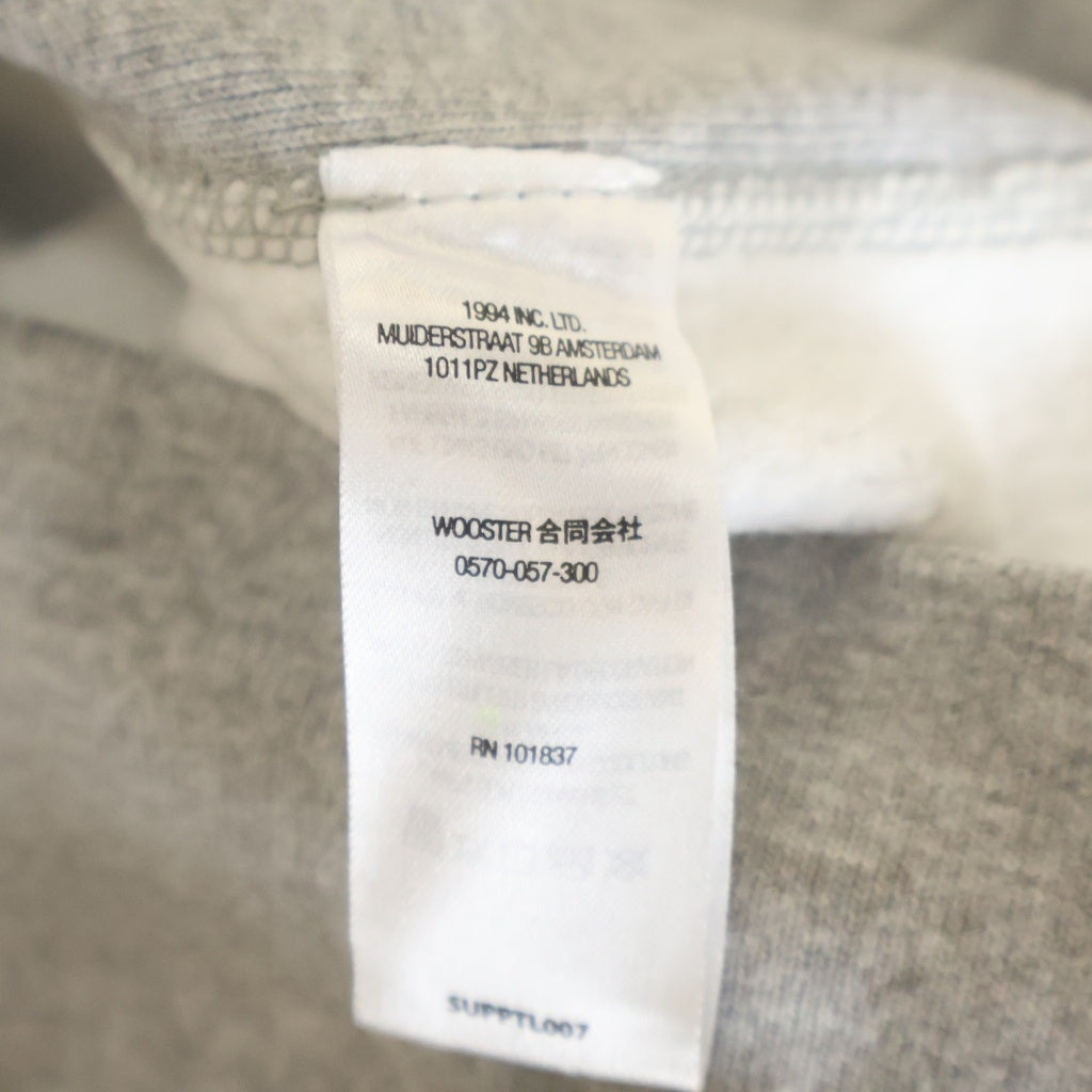 SUPREME(シュプリーム) 21AW Pearl Logo Hooded Sweatshirt パールロゴ スウェットプルオーバーパーカー グレー