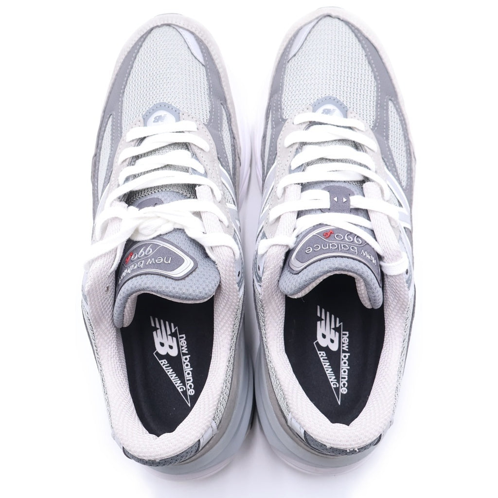 New Balance(ニューバランス) 990V6 メッシュローカットスニーカー USA製 グレー US10.5/28.5cm M990GL6