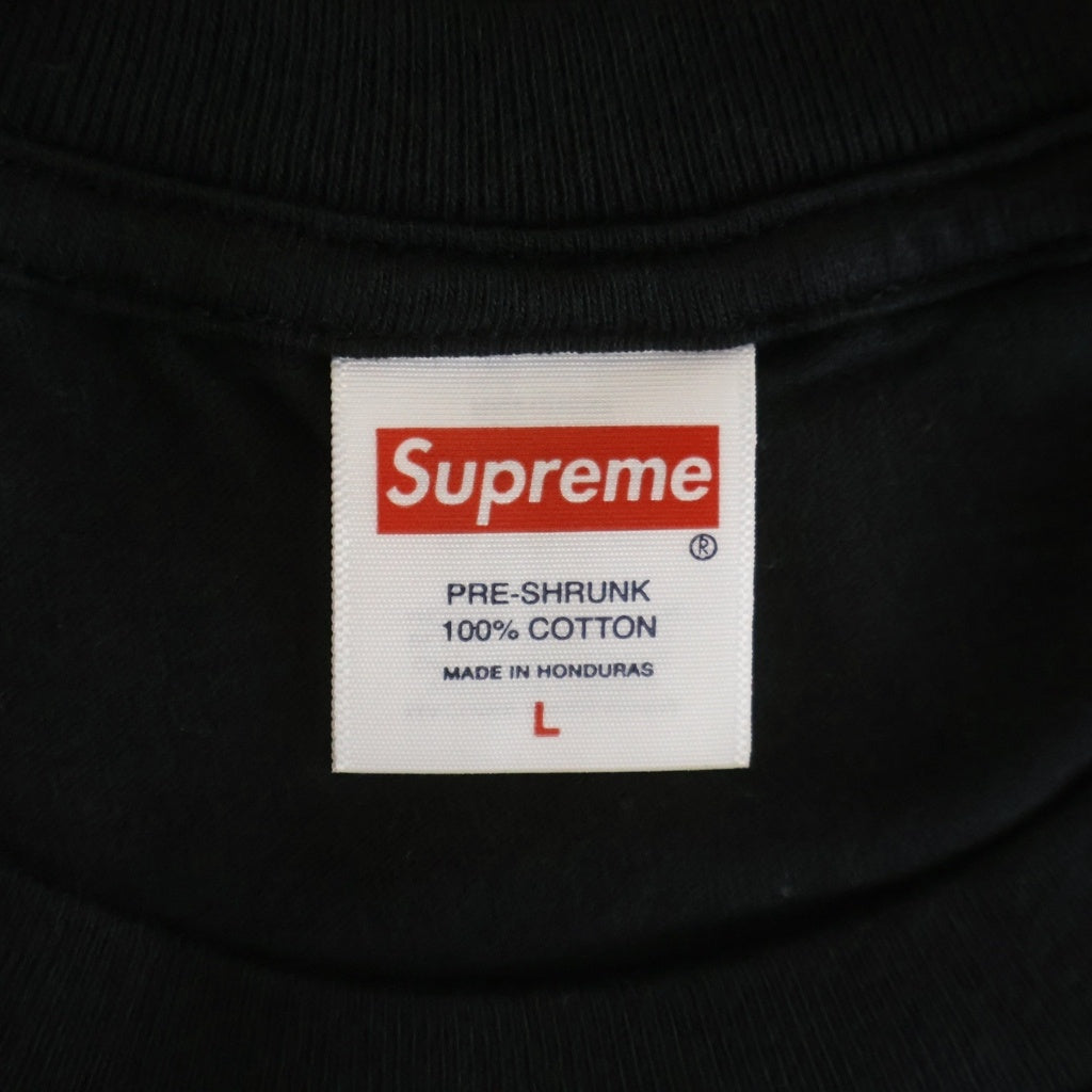 SUPREME(シュプリーム) 25SS Aphex Twin Windowlicker Tee エイフェックスツインウィンドウリッカー プリントロゴ 半袖Tシャツ カットソー ブラック
