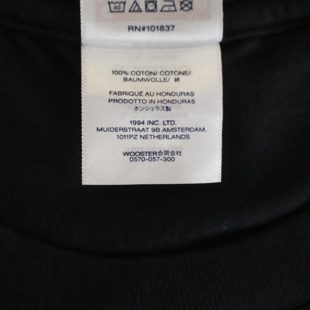 SUPREME(シュプリーム) 25SS Aphex Twin Windowlicker Tee エイフェックスツインウィンドウリッカー プリントロゴ 半袖Tシャツ カットソー ブラック
