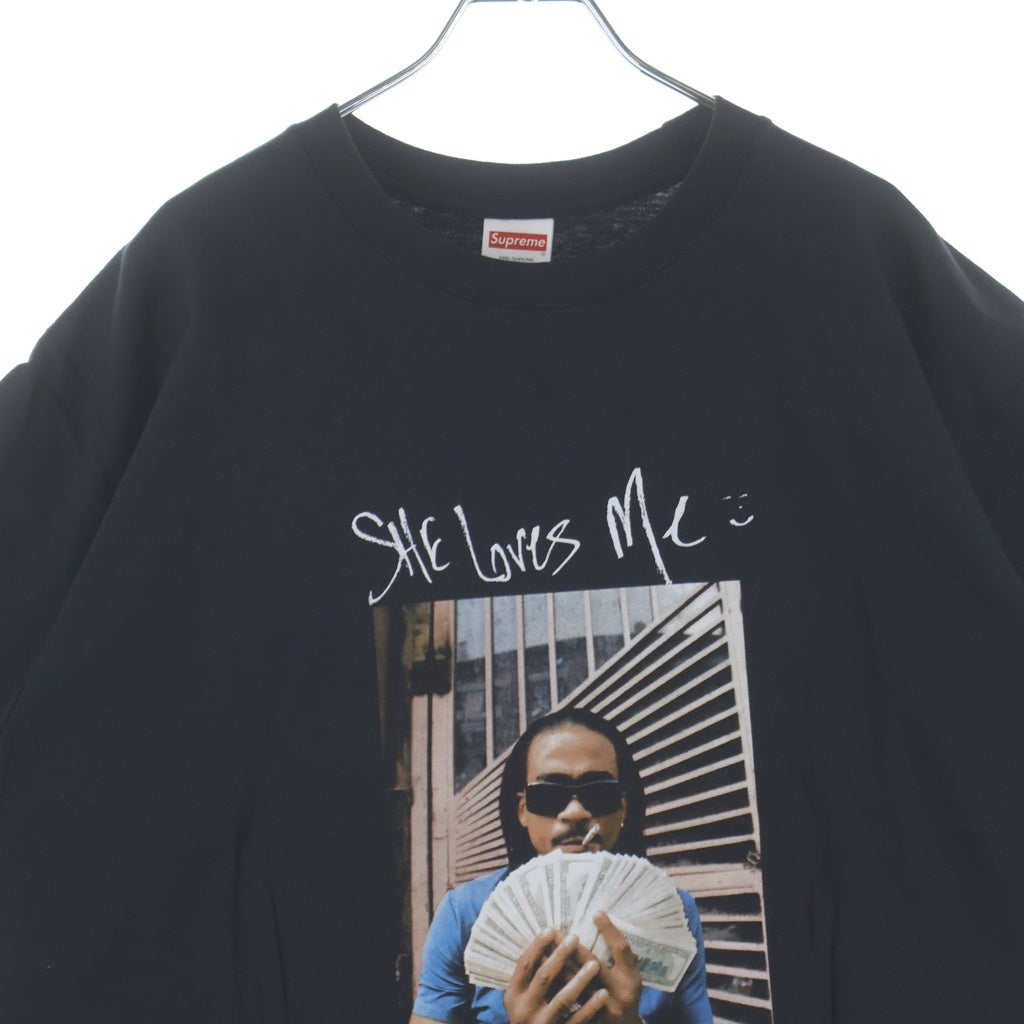 SUPREME(シュプリーム) 25SS Max B Tee マックスビー プリントロゴ 半袖Tシャツ カットソー ブラック