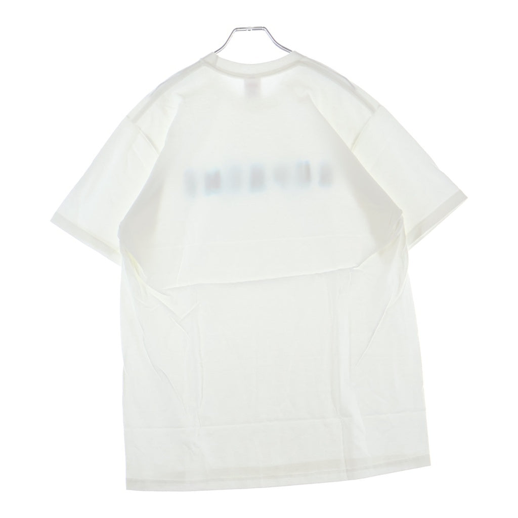 SUPREME(シュプリーム) 23SS Stencil Tee ステンシル プリントロゴ 半袖Tシャツ カットソー ホワイト