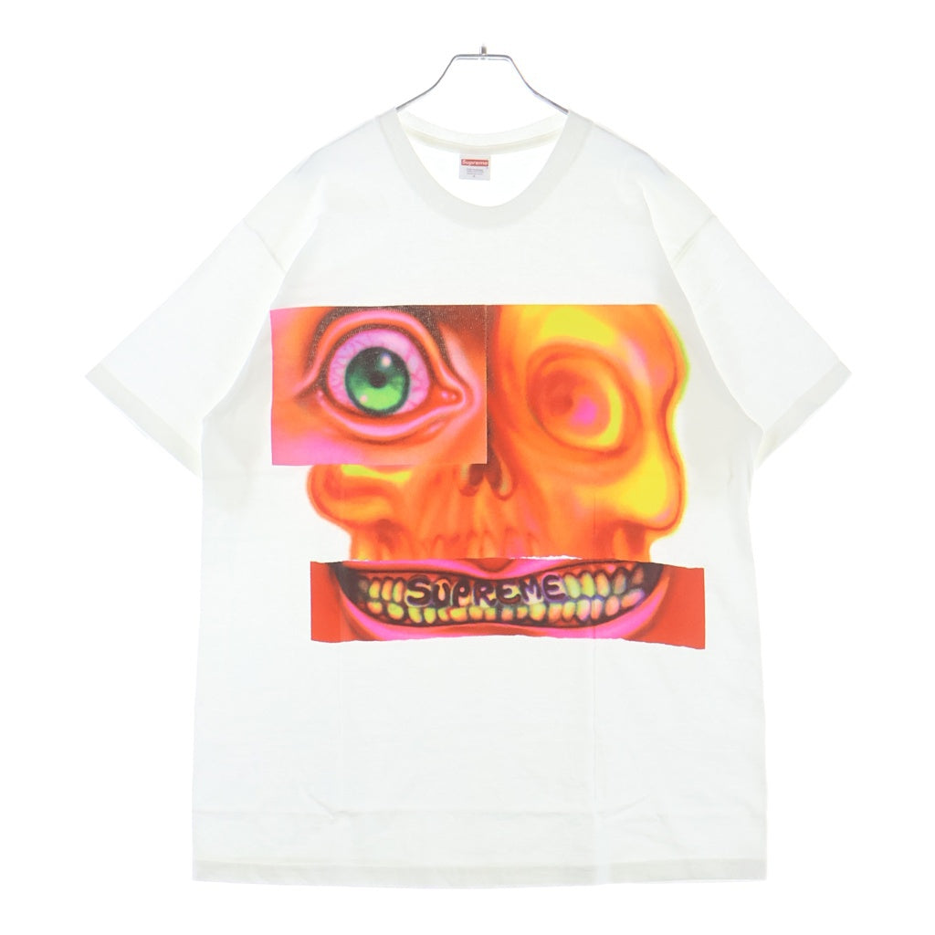 SUPREME(シュプリーム) 21SS Face Tee フェイス プリントロゴ 半袖Tシャツ カットソー ホワイト