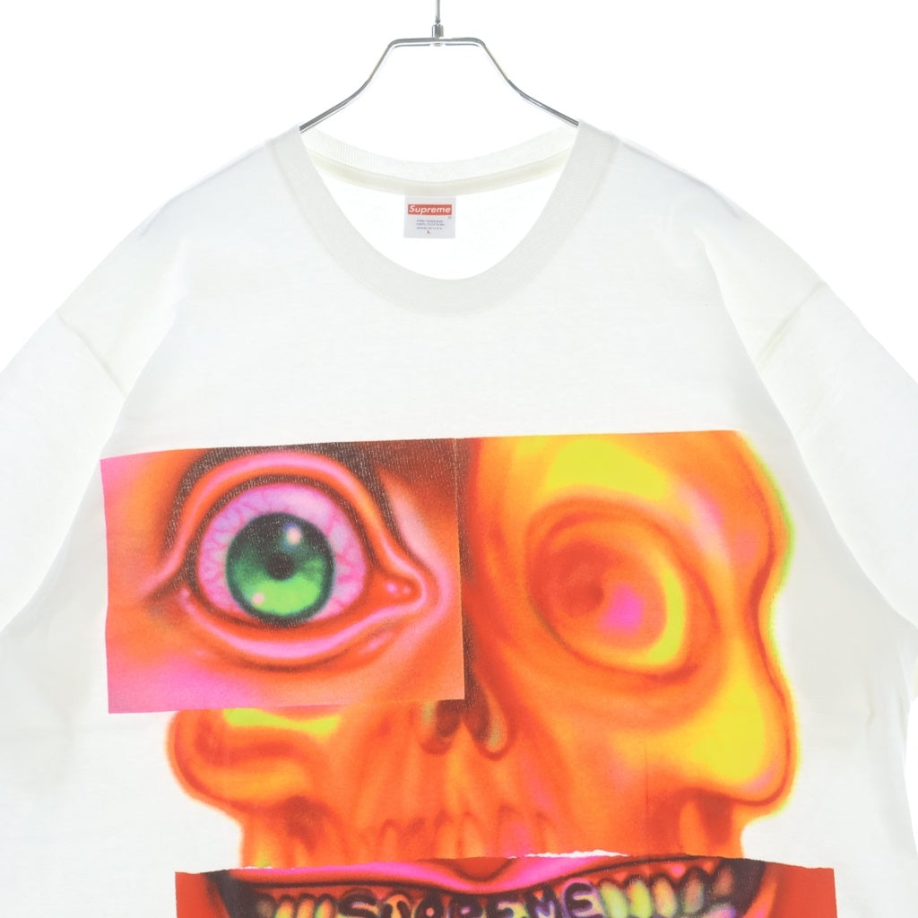 SUPREME(シュプリーム) 21SS Face Tee フェイス プリントロゴ 半袖Tシャツ カットソー ホワイト