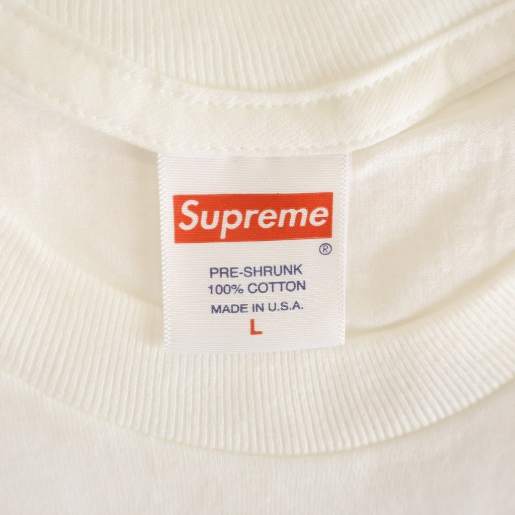 SUPREME(シュプリーム) 21SS Face Tee フェイス プリントロゴ 半袖Tシャツ カットソー ホワイト