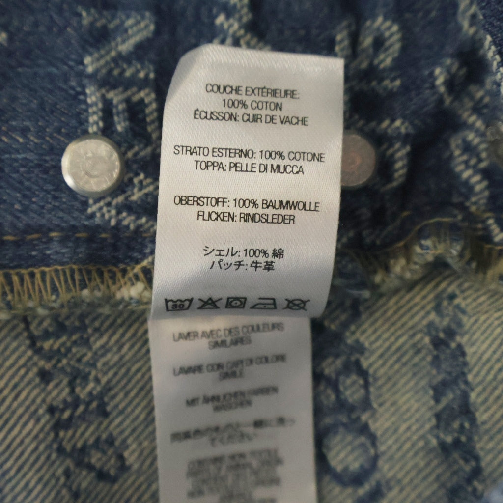 SUPREME(シュプリーム) 22SS Multi Type Jacquard Regular Jean マルチタイプ ジャガードロゴ レギュラージーンズ デニムパンツ インディゴ