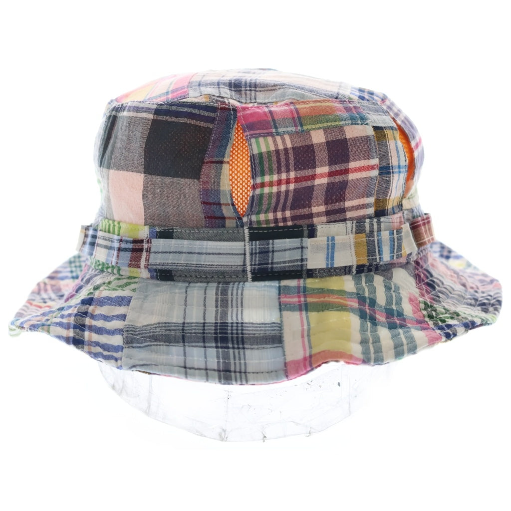 SUPREME(シュプリーム) 25SS ×GOODENOUGH Patchwork Crusher グッドイナフ チェック柄 パッチワーク クラッシャー バケットハット マルチカラー