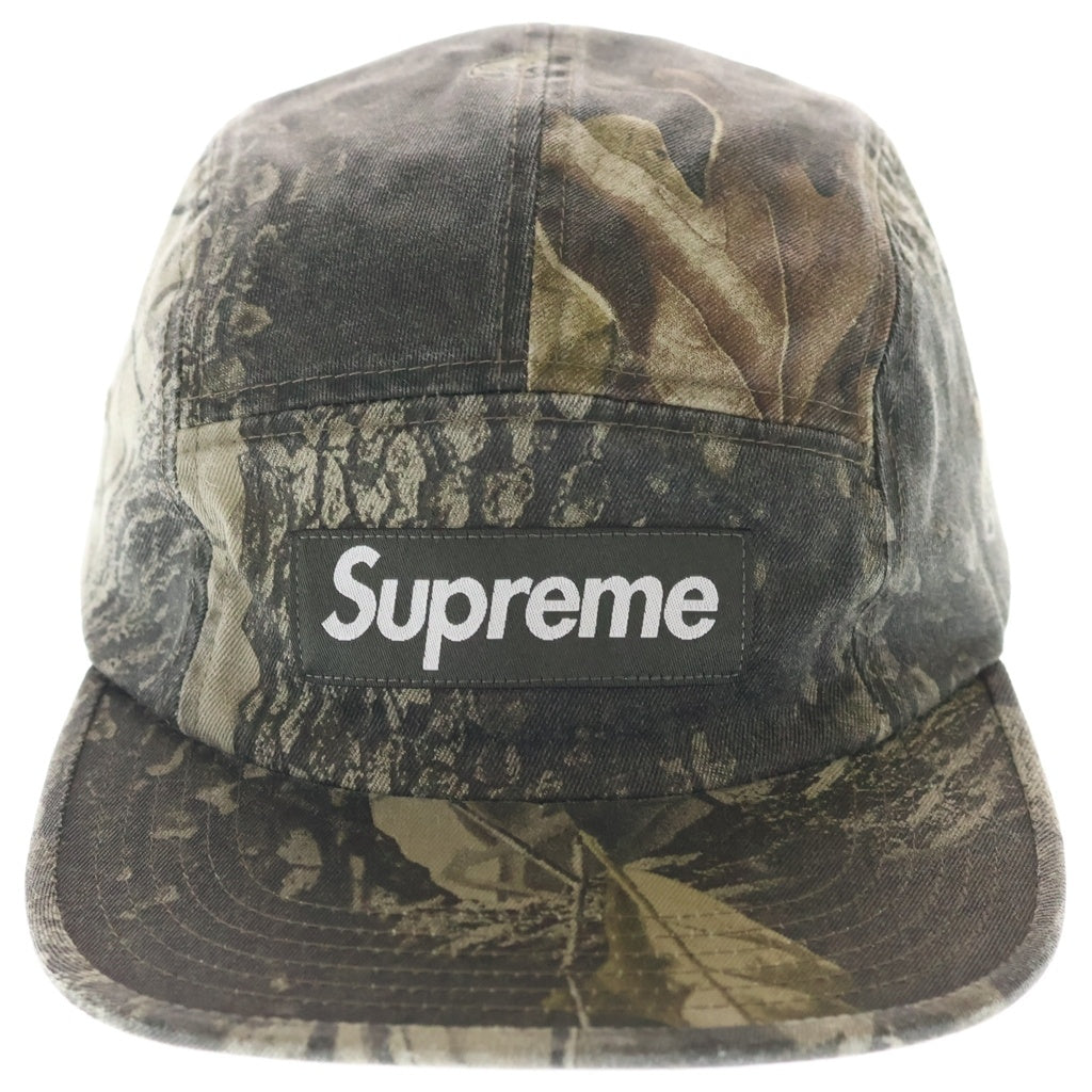 SUPREME(シュプリーム) 25SS Washed Chino Twill Camp Cap リアルツリーカモ柄 ウォッシュド チノ キャンプキャップ 帽子 マルチカラー
