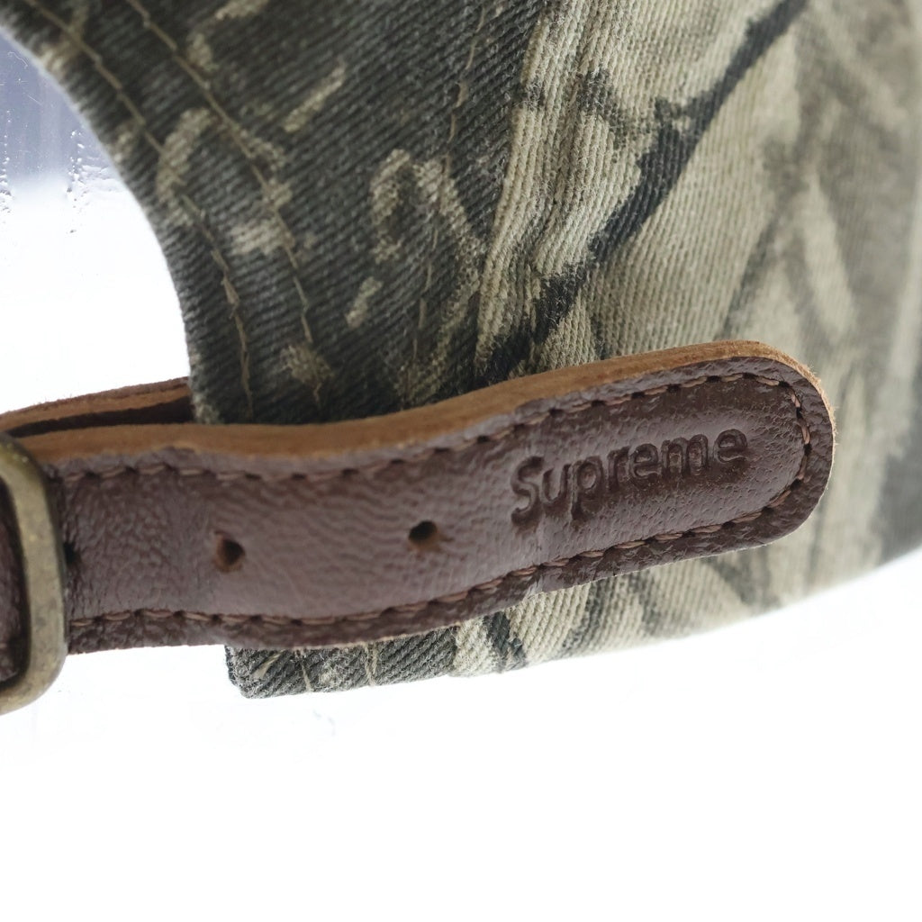 SUPREME(シュプリーム) 25SS Washed Chino Twill Camp Cap リアルツリーカモ柄 ウォッシュド チノ キャンプキャップ 帽子 マルチカラー