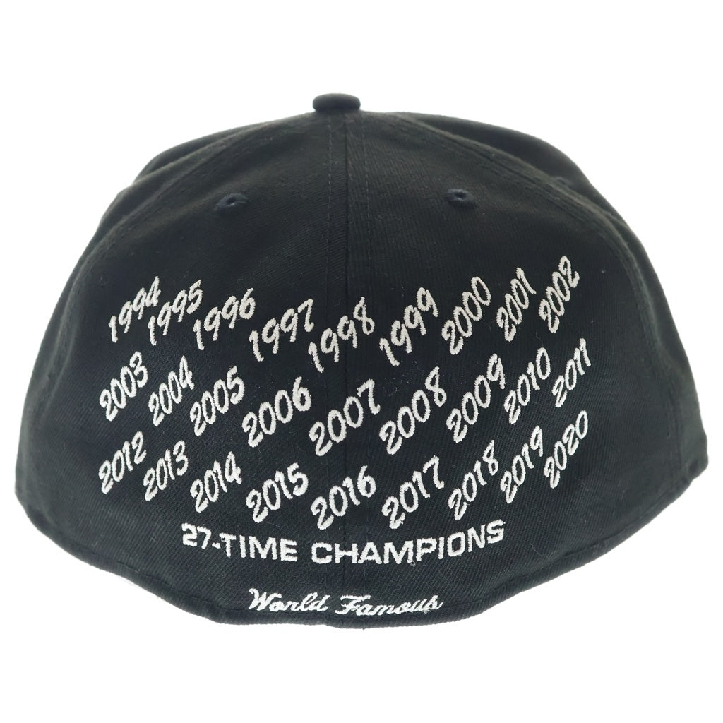 SUPREME(シュプリーム) 21SS ×New Era Champions Box Logo ニューエラ チャンピオンシップ ボックスロゴ ベースボールキャップ 帽子 ブラック