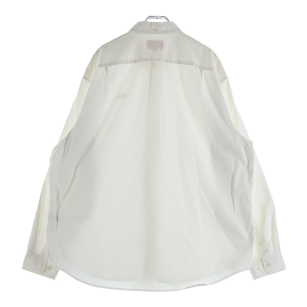 SUPREME(シュプリーム) 22SS Small Box Shirt スモールボックスロゴ 長袖シャツ ホワイト
