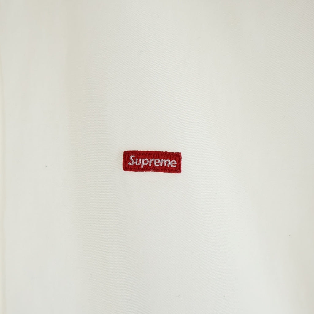 SUPREME(シュプリーム) 22SS Small Box Shirt スモールボックスロゴ 長袖シャツ ホワイト