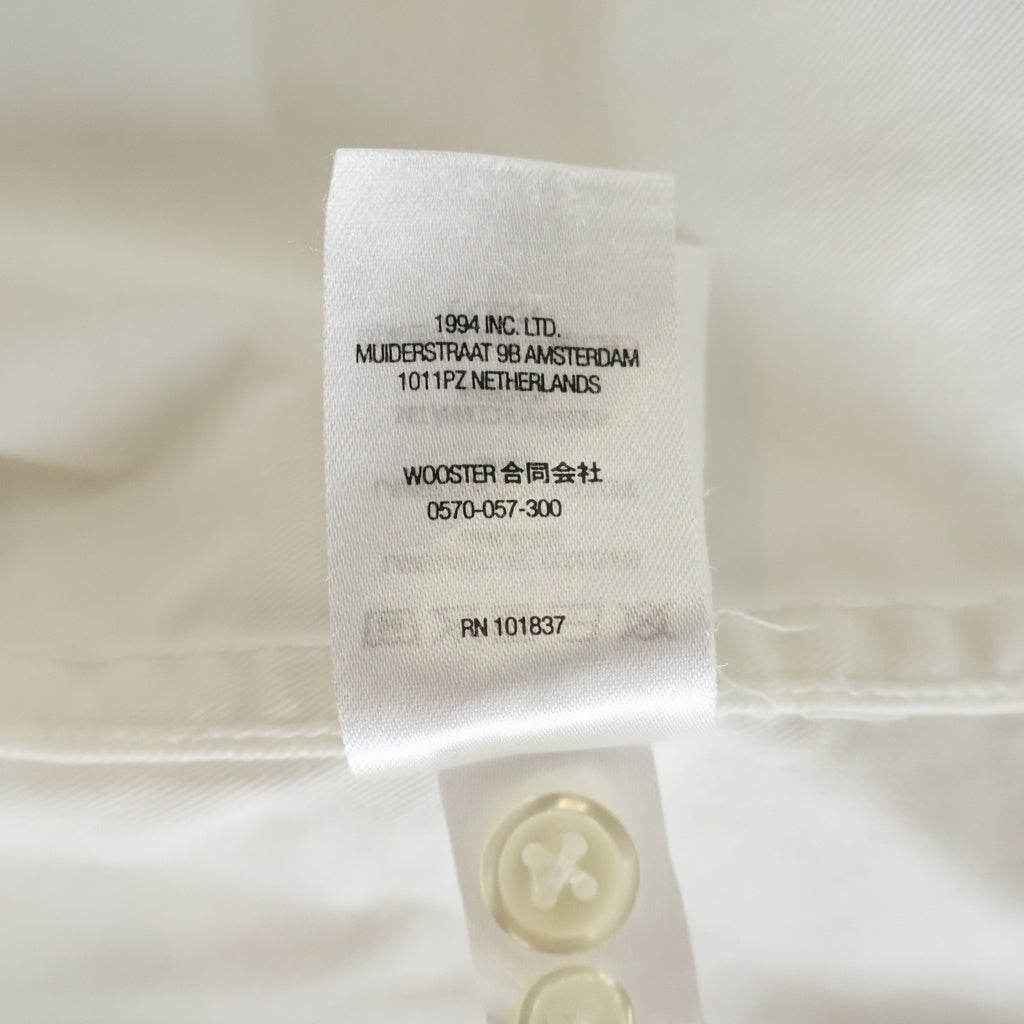 SUPREME(シュプリーム) 22SS Small Box Shirt スモールボックスロゴ 長袖シャツ ホワイト