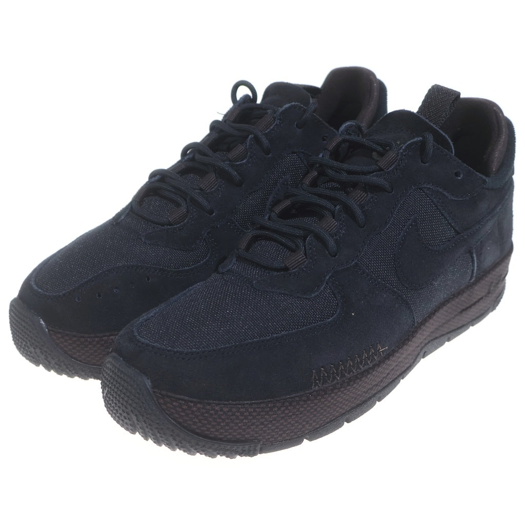 NIKE(ナイキ) WMNS AIR FORCE 1 WILD FB2348-001 ウィメンズ エアフォース1 ワイルド ローカットスニーカー ブラック US W9.5/26.5cm