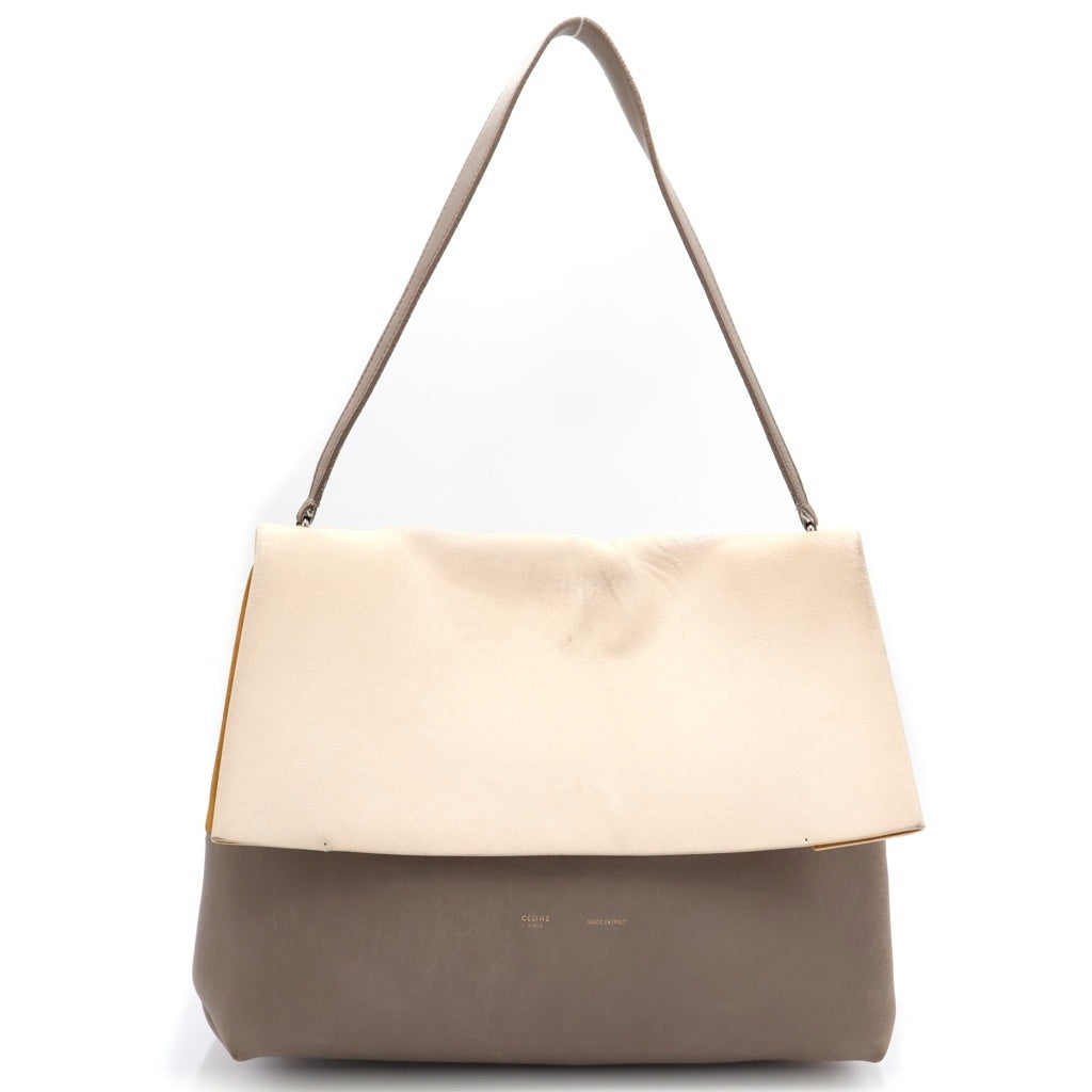 CELINE(セリーヌ) オールソフト ショルダーバッグ レディース ホワイト/ベージュ