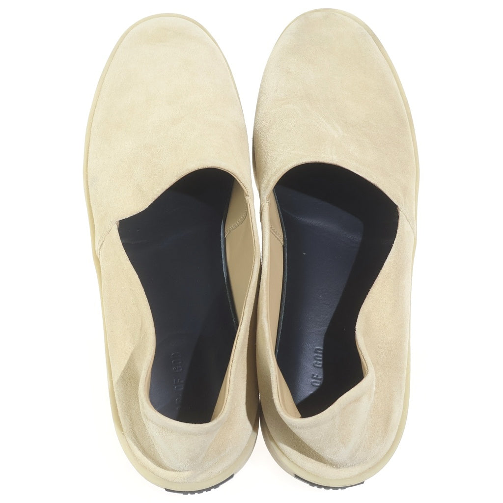 FEAR OF GOD(フィアオブゴッド) 20AW ×Ermenegildo Zegna LOAFER LACCI JL エルメネジルドゼニア スウェードレザー ローファー スリッポン ベージュ A4795L