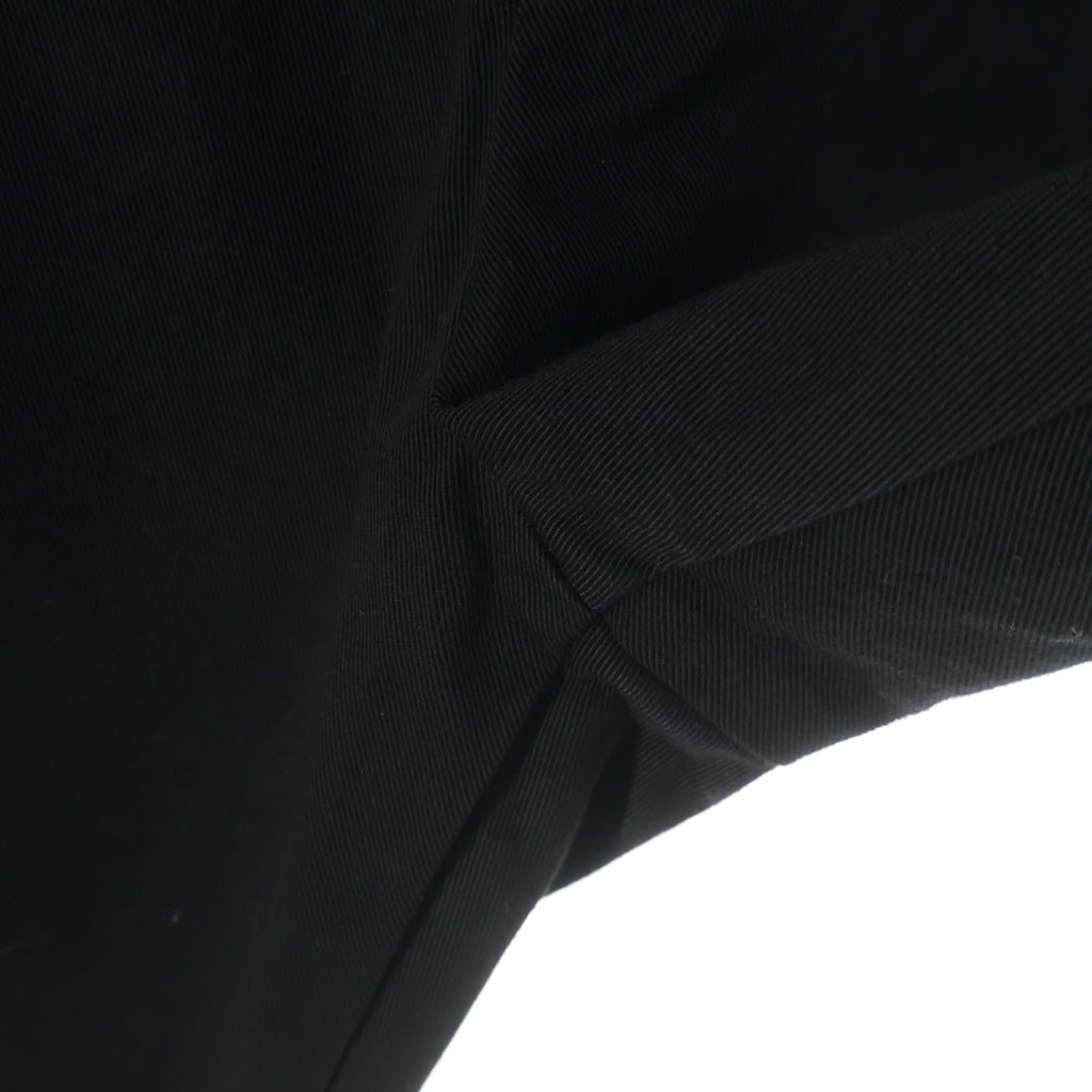 Porter Classic(ポータークラシック) コットンワイドパンツ トラウザー ブラック