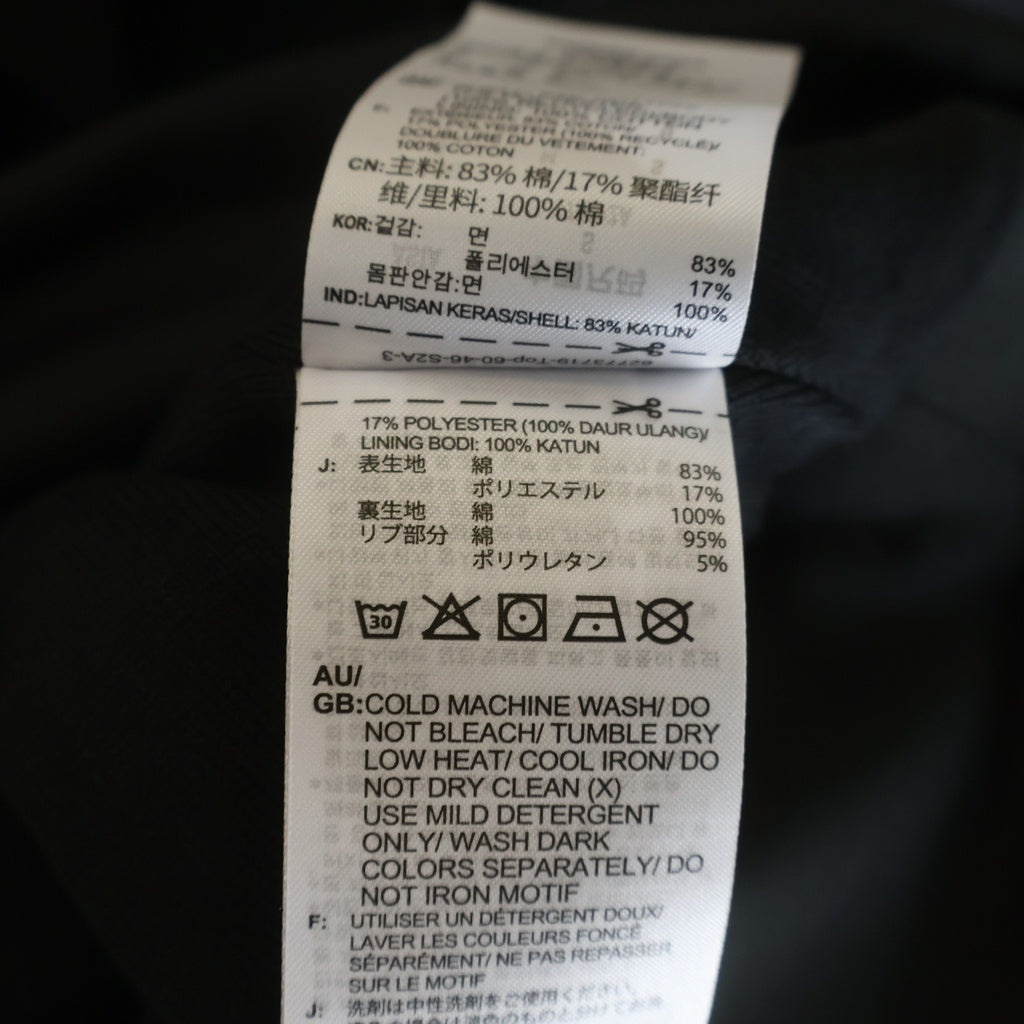 adidas(アディダス) ×FEAR OF GOD ラバーロゴ ノースリーブ スウェットプルオーバー ブラック IS5303