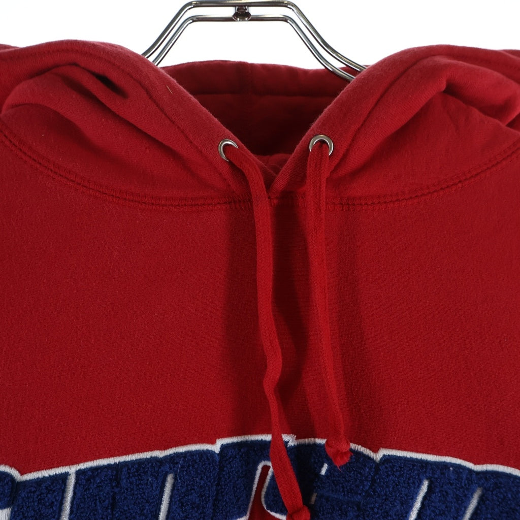 SUPREME(シュプリーム) 19SS Chenille Hooded Sweatshirt シェニール フーデッドスウェットシャツ パーカー レッド