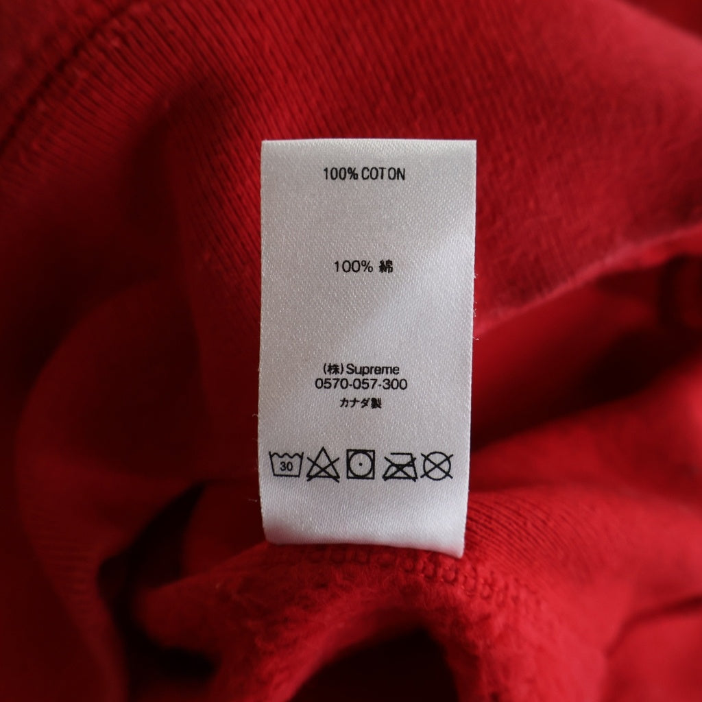 SUPREME(シュプリーム) 19SS Chenille Hooded Sweatshirt シェニール フーデッドスウェットシャツ パーカー レッド