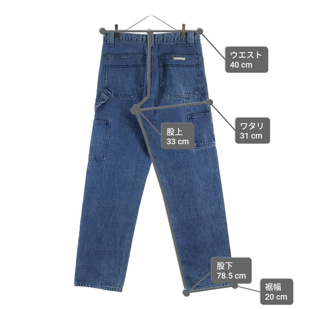 CHROME HEARTS(クロムハーツ) DENIM CARPENTER V2 カーペンター デニムパンツ インディゴ