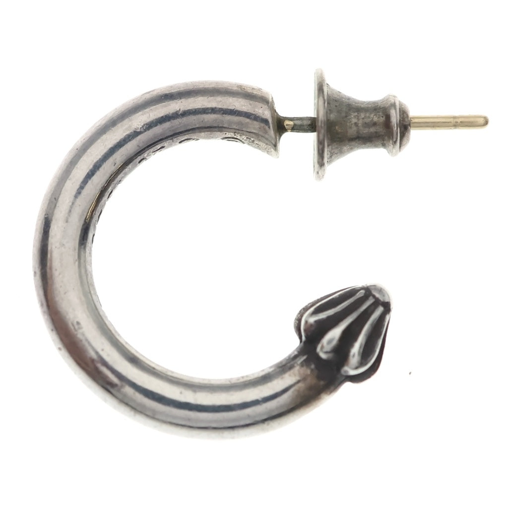 CHROME HEARTS(クロムハーツ) HOOP PLAIN プレーン フープピアス シルバー BCA101