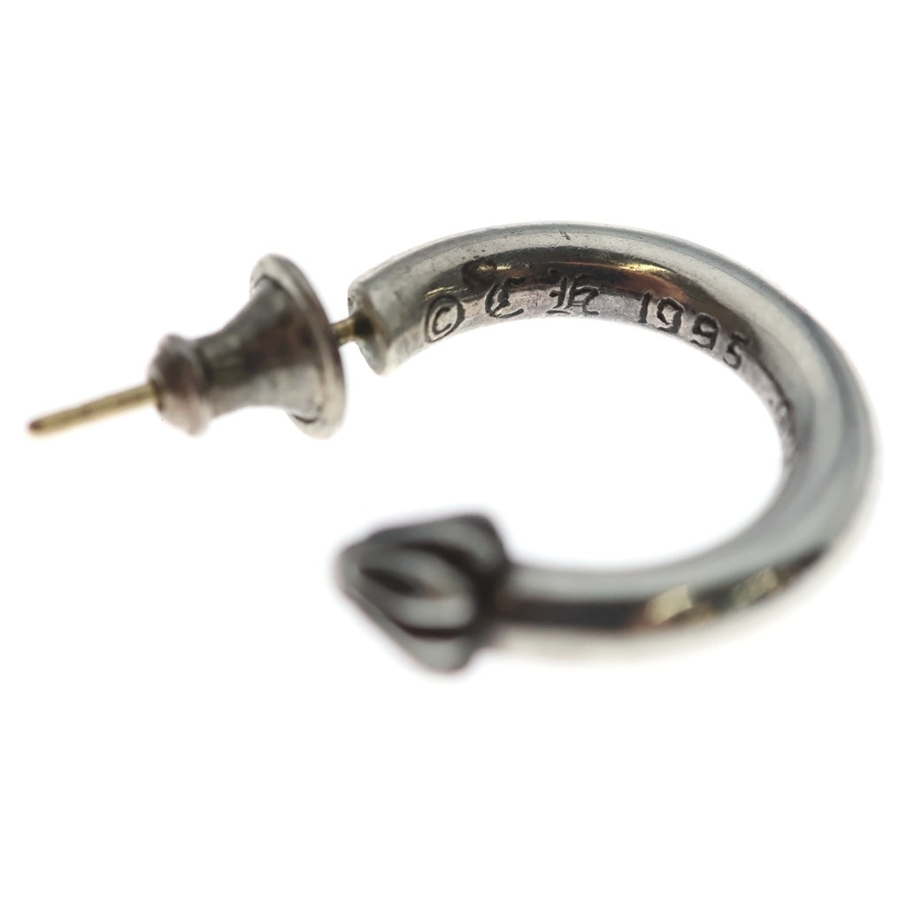 CHROME HEARTS(クロムハーツ) HOOP PLAIN プレーン フープピアス シルバー BCA101