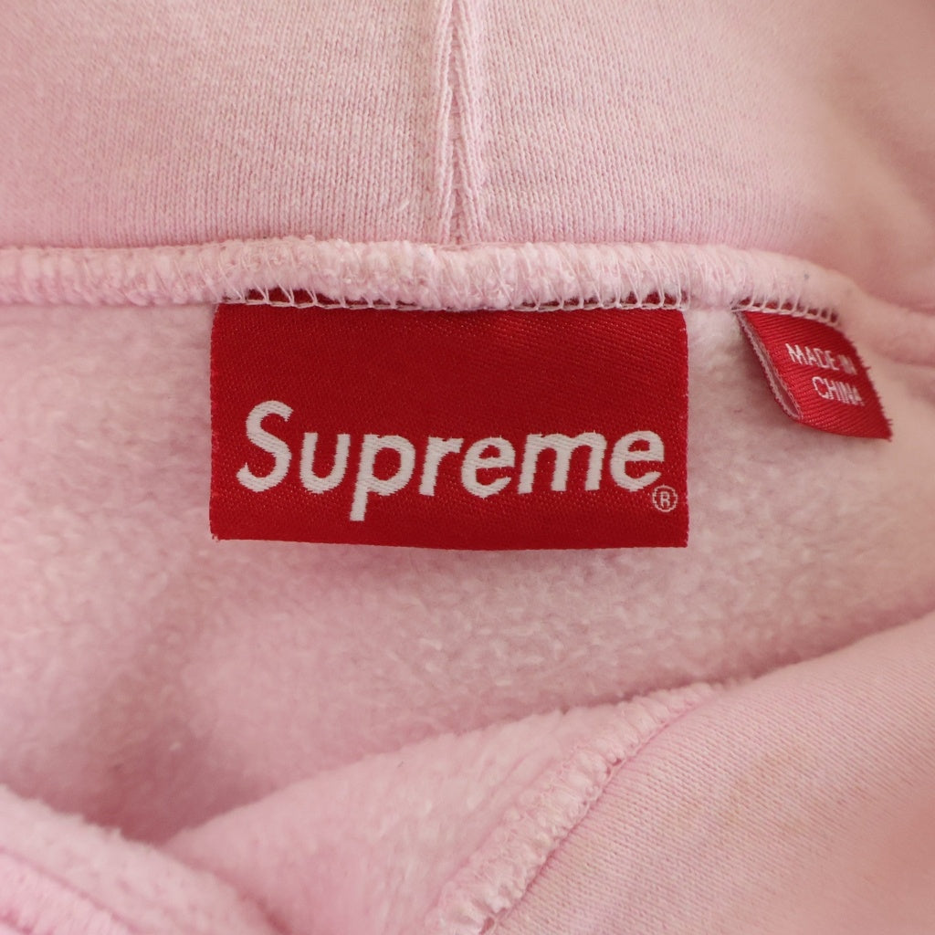 SUPREME(シュプリーム) 22SS Cropped Panels Hooded Sweatshirt クロップド パネル フーディー スウェットシャツ フーディー パーカー ピンク