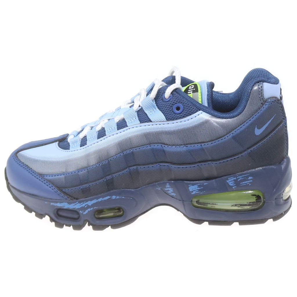 NIKE(ナイキ) ×Yu-Gi-Oh! AIR MAX 95 AIR MUSCLE JOEY II7404-400 遊戯王 エアマックス95 エアマッスル ジョーイ ローカットスニーカー ネイビー US5/23.5cm レディース