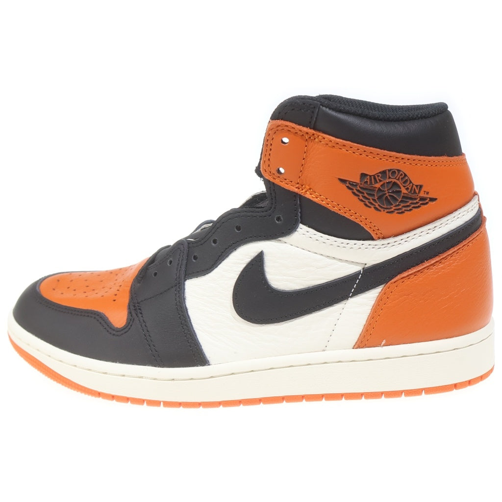 NIKE(ナイキ) AIR JORDAN 1 RETRO HIGH OG SHATTERED BACKBOARD エアジョーダン1 レトロ シャッタードバックボード ハイカットスニーカー US9.5/27.5cm DZ5485-008