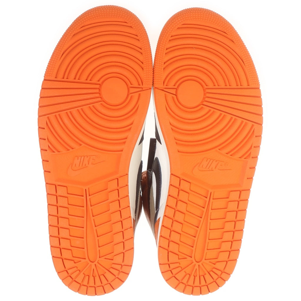 NIKE(ナイキ) AIR JORDAN 1 RETRO HIGH OG SHATTERED BACKBOARD エアジョーダン1 レトロ シャッタードバックボード ハイカットスニーカー US9.5/27.5cm DZ5485-008