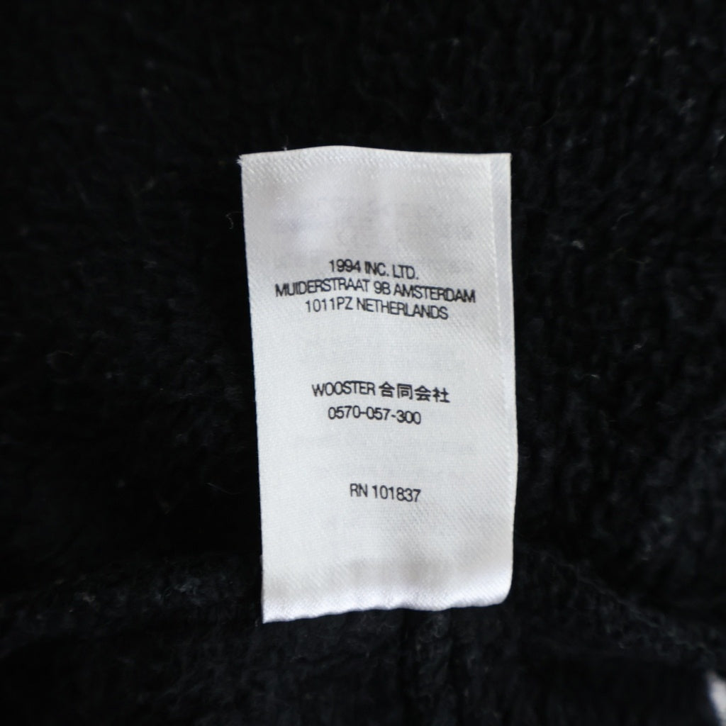 SUPREME(シュプリーム) 22AW Hockey Hoodie Sweatshirt パッチロゴ スウェットフーデッドシャツ プルオーバーパーカー ブラック