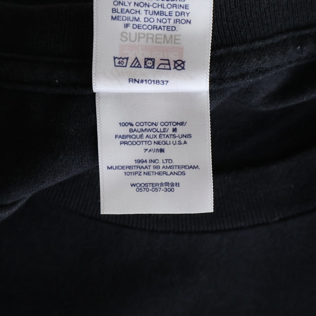SUPREME(シュプリーム) 23SS ×UNDERCOVER FACE TEE アンダーカバー フェイス プリントロゴ 半袖Tシャツ カットソー ブラック