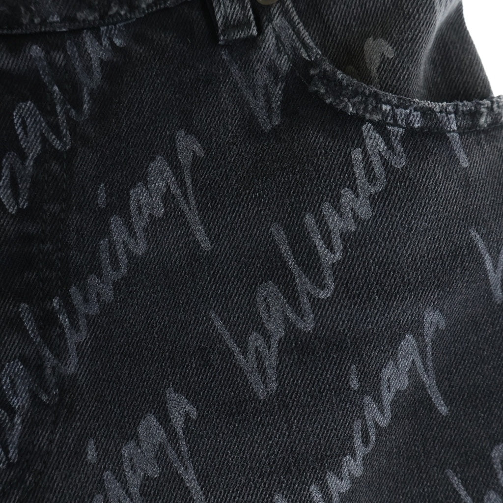 BALENCIAGA(バレンシアガ) ダメージ加工デニムパンツ ブラック 600235 TMW21