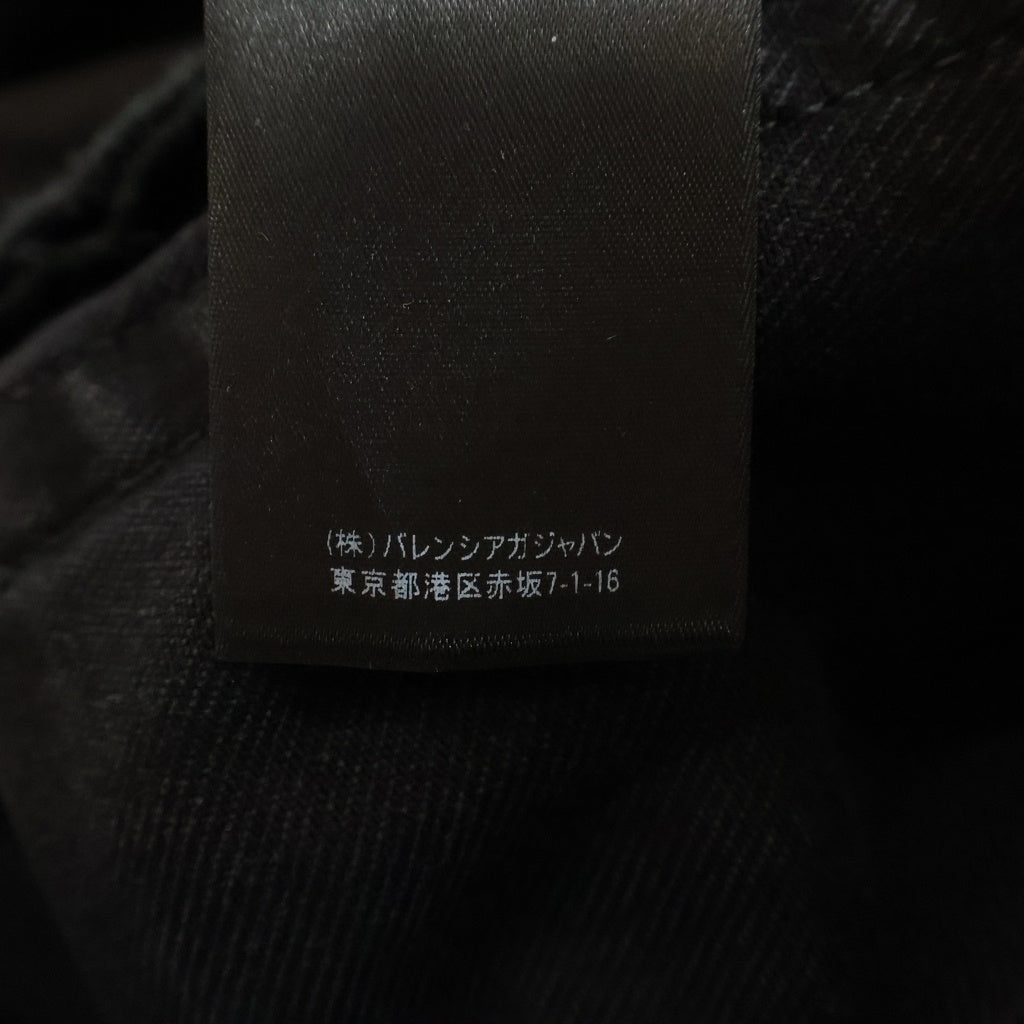 BALENCIAGA(バレンシアガ) ダメージ加工デニムパンツ ブラック 600235 TMW21