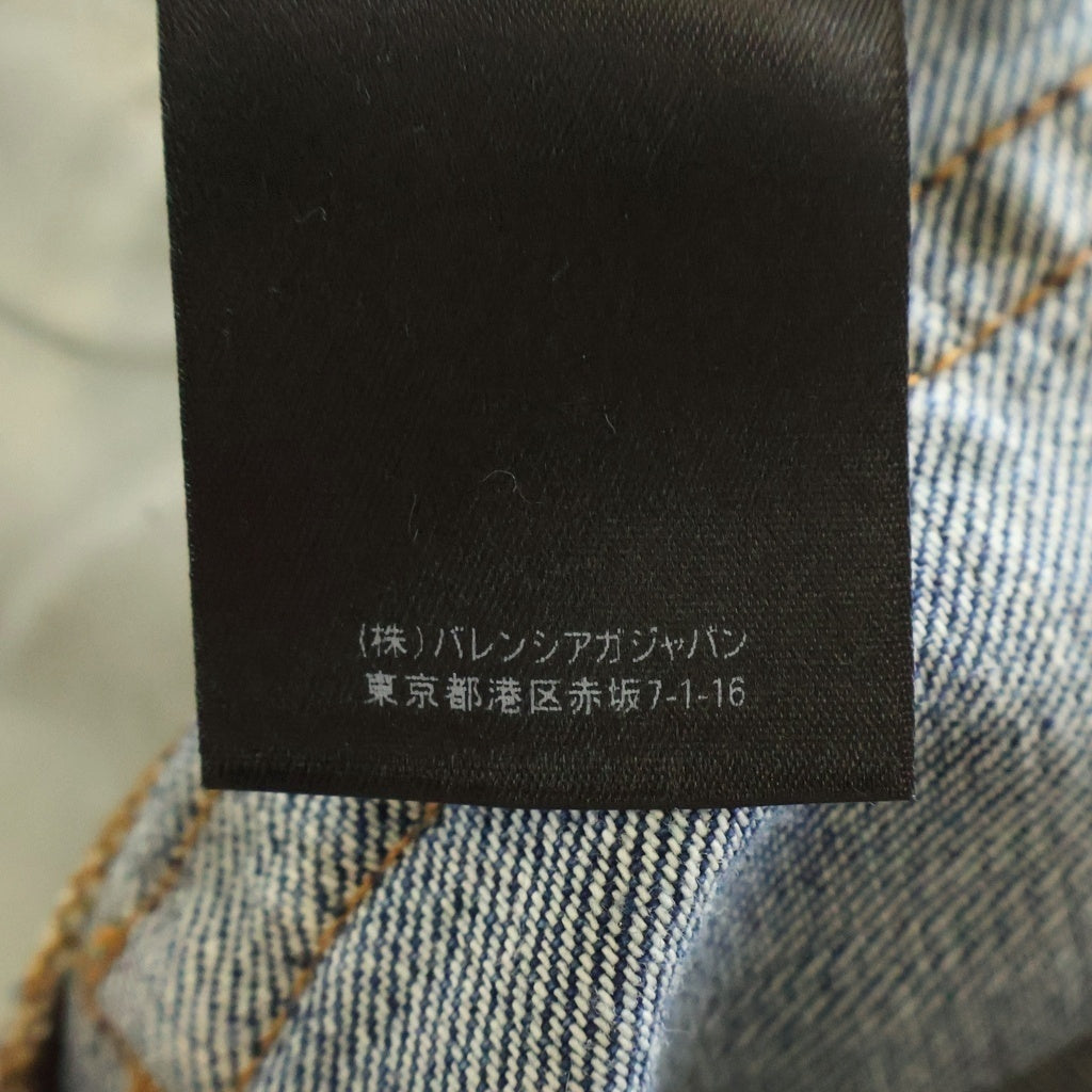 BALENCIAGA(バレンシアガ) ダメージ加工デニムパンツ インディゴ 600235 TJW90